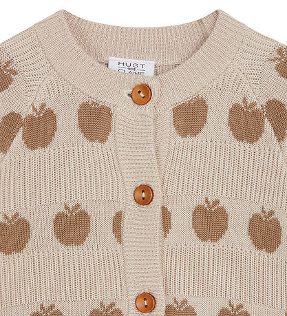 Hust and Claire Cardigan - Strik - Bambus - Cuno - Warm Sand