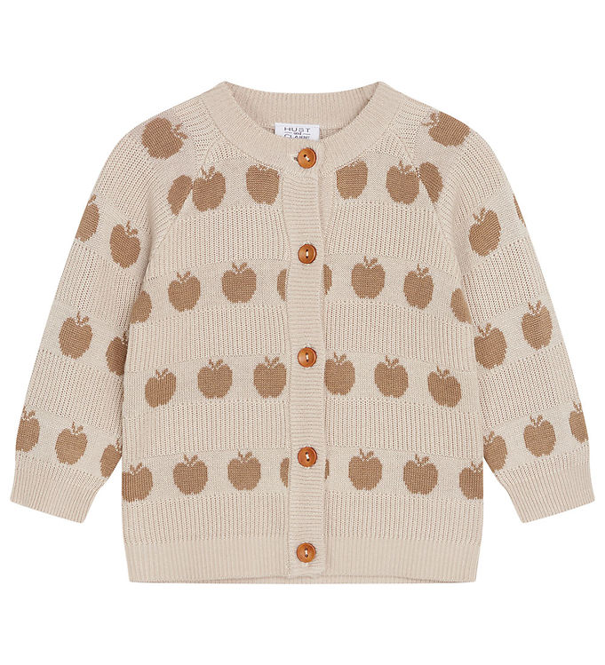Hust and Claire Cardigan - Strik - Bambus - Cuno - Warm Sand
