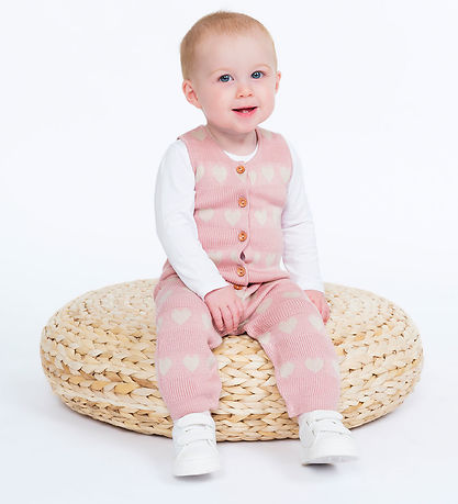 Hust and Claire Heldragt - Strik - Bambus - Monly - Dusty Rose