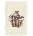 Smallstuff Knitted Flag - Birthday cake - Natural Motif