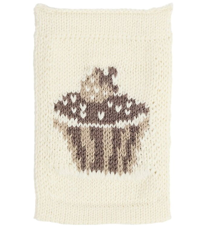 Smallstuff Strikket Flag - Fødselsdagskage - Natur Motiv