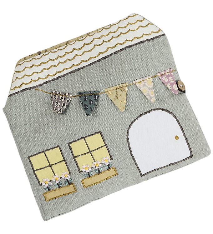 Smallstuff Stofbog m. Bamse - Tiny House - Badeværelse