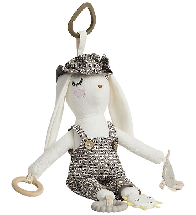 Smallstuff Aktivitetsbamse - Kanin - 30 cm - Nature Bear Face