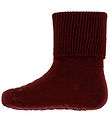 GoBabyGo Strømper - Non-Slip Socks - merino Wool - Wine Red