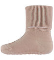 GoBabyGo Strømper - Non-Slip Socks - Merino Wool - Rose Dust
