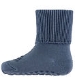 GoBabyGo Strømper - Noos - Uld - Non Slip Socks - Stone Blue