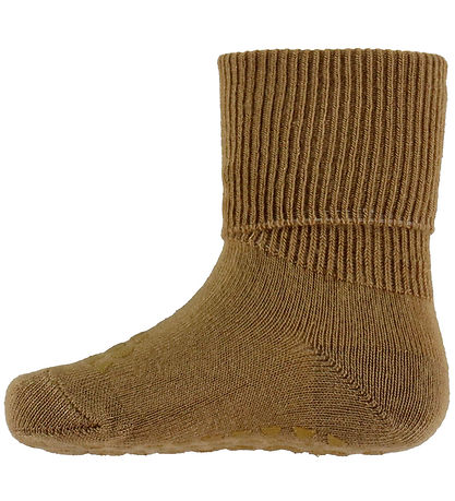 GoBabyGo Strømper - Bambus - Non-Slip Socks - Apple Cinnamon