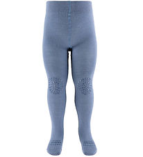 GoBabyGo Skirdsikre Strømpebukser - Noos - Uld - Stone Blue