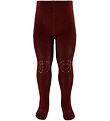 GoBabyGo Skridsikre Strømpebukser - Uld -  Wine Red