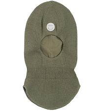 Viking Elefanthue - Uld/Bomuld - 2-lags - Olive