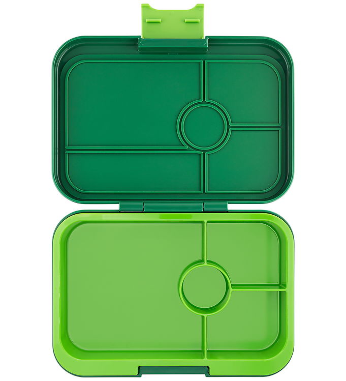 Yumbox Madkasse m. 4 Rum - Bento Tapas - Lime Green