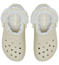 Crocs Sandaler m. For - Classic Lined Clog - Bone
