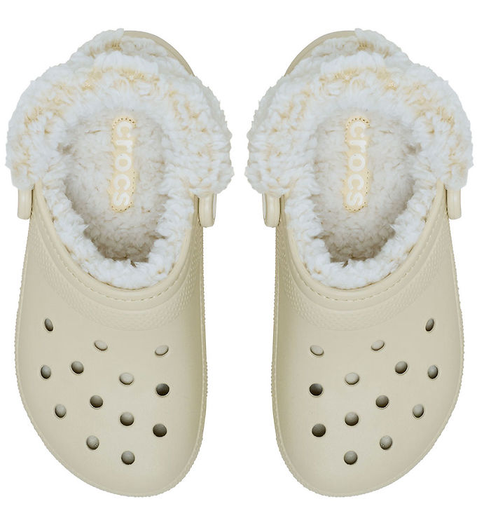 Crocs Sandaler m. For – Classic Lined Clog – Bone