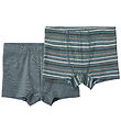 Wheat Boxershorts - 2-pak - Louis - Blue Multi Stripe