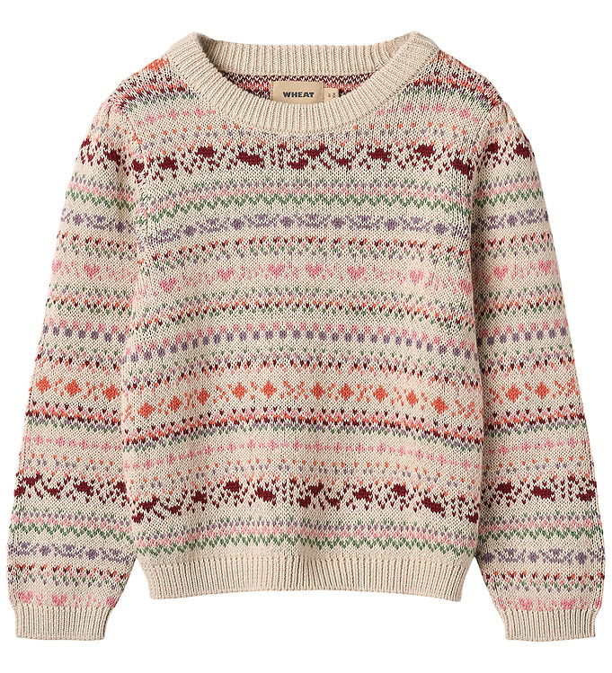 Wheat Bluse - Strik - Olga - Multi