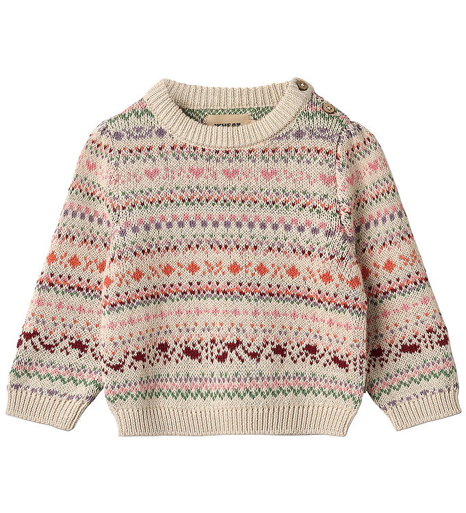 Wheat Bluse - Strik - Olga - Multi