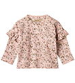 Wheat Bluse - Belinda - Rose Powder Flowers Wheat Bluse - Belinda - Rose Powder Flowers
