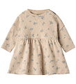 Wheat Kjole - Emmy - Warm Sand Flowers Wheat Kjole - Emmy - Warm Sand Flowers