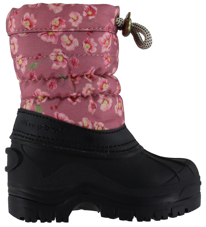 Pom Pom Vinterstøvler - PmWill - Autumn Anemone AOP