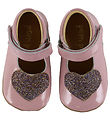 Pom Pom Begyndersko - Ballerina Heart - Dusty Rose Petent