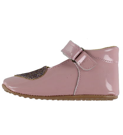 Pom Pom Begyndersko - Ballerina Heart - Dusty Rose Petent
