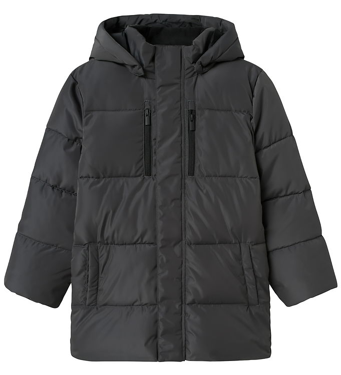 Name It Dynejakke - Noos - NkmMedow03 - Grey Pinstripe