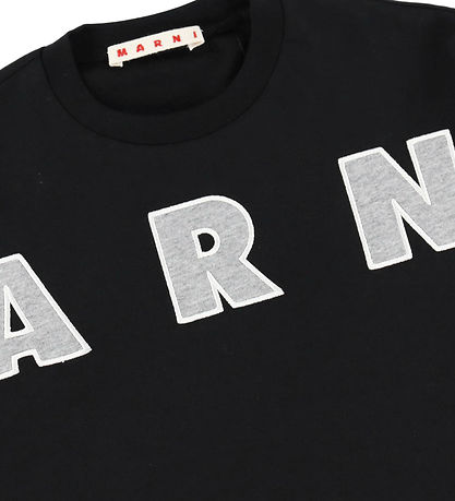 Marni T-shirt - Black/Cool Grey Melange