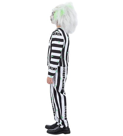 Smiffys Udklædning - Beetlejuice  - Hvid/Sort