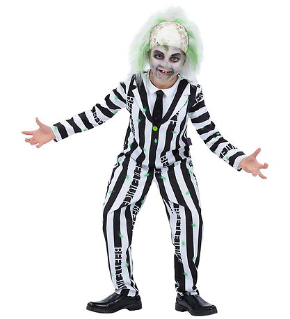 Smiffys Udklædning - Beetlejuice  - Hvid/Sort