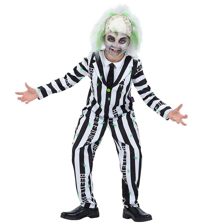 Smiffys Udklædning - Beetlejuice - Hvid/Sort