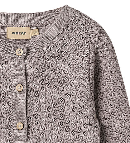 Wheat Cardigan - Strik - Magnella - Dusty Purple