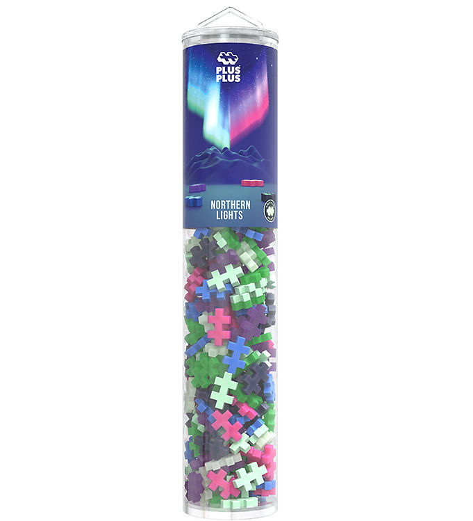 Plus-Plus Northern Lights mix / 240 pcs Tube