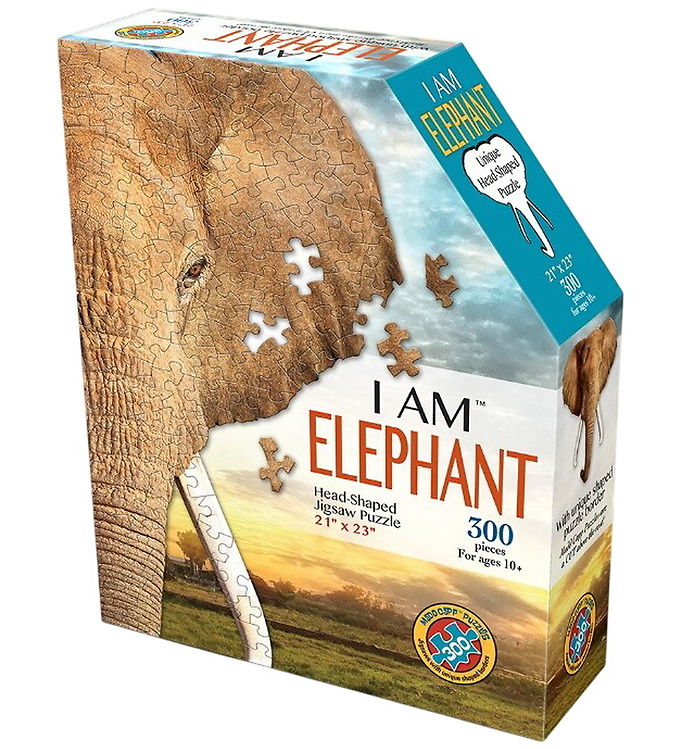 Madd Capp Puzzles Puslespil - I Am Elephant - 300 Brikker