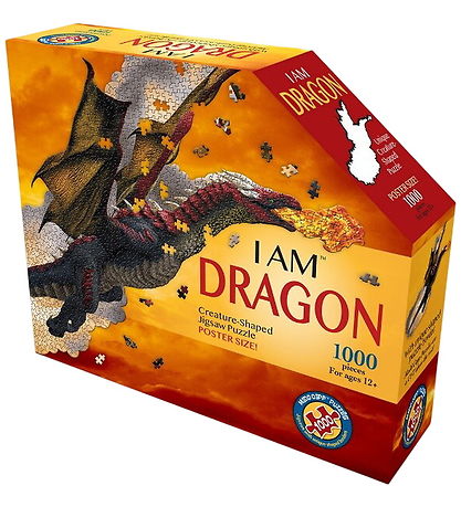 Madd Capp Puzzles Puslespil - I Am Dragon - 1000 Brikker