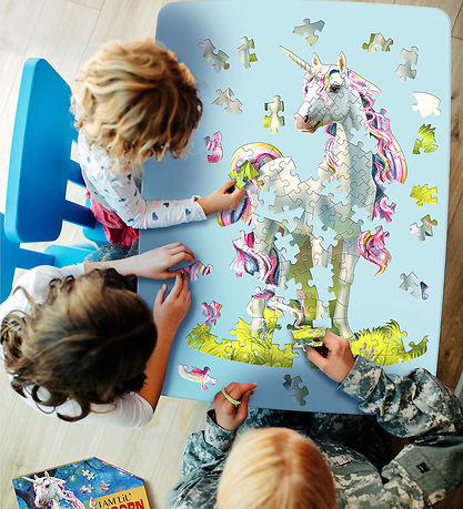 Madd Capp Puzzles Puslespil - I Am LiL' Unicorn - 100 Brikker