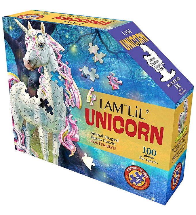 Madd Capp Puzzles Puslespil - I Am LiL' Unicorn - 100 Brikker