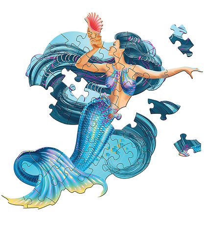 Madd Capp Puzzles Puslespil - I Am LiL' Mermaid - 48 Brikker