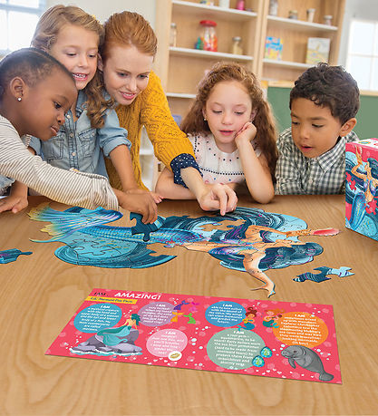 Madd Capp Puzzles Puslespil - I Am LiL' Mermaid - 48 Brikker