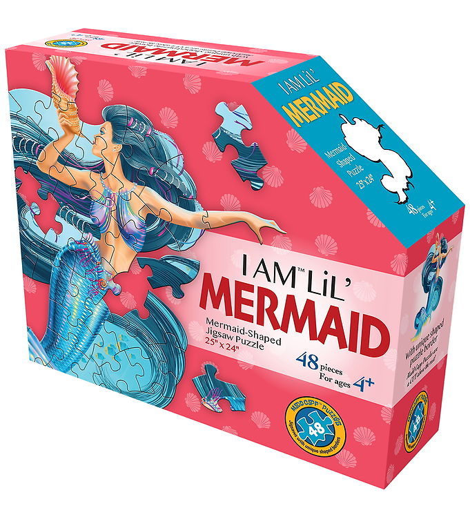 Madd Capp Puzzles Puslespil - I Am LiL' Mermaid - 48 Brikker