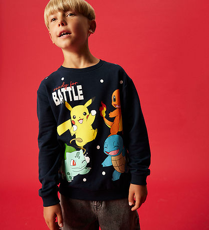Name It Sweatshirt - Pokemon - NkmStam - Navy Blazer