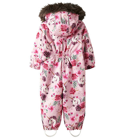 Name It Flyverdragt - NmfSnow10 - Noos - Parfait Pink/FLORAL UNI