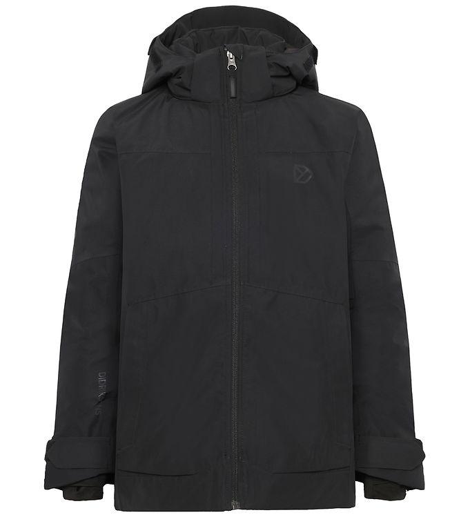 Didriksons Dolomit, vinterjakke, junior, sort