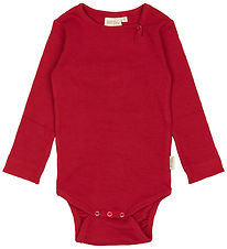 Petit Piao Body l/æ - Rib - Modal - Jet Red