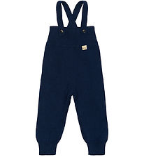 Petit Piao Bukser m. Seler - PPDag - Strik - Navy