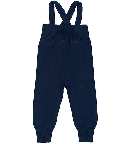 Petit Piao Bukser m. Seler - PPDag - Strik - Navy