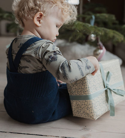 Petit Piao Bukser m. Seler - PPDag - Strik - Navy