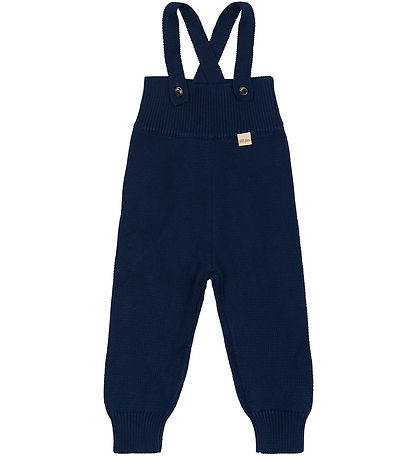 Petit Piao Bukser m. Seler - PPDag - Strik - Navy