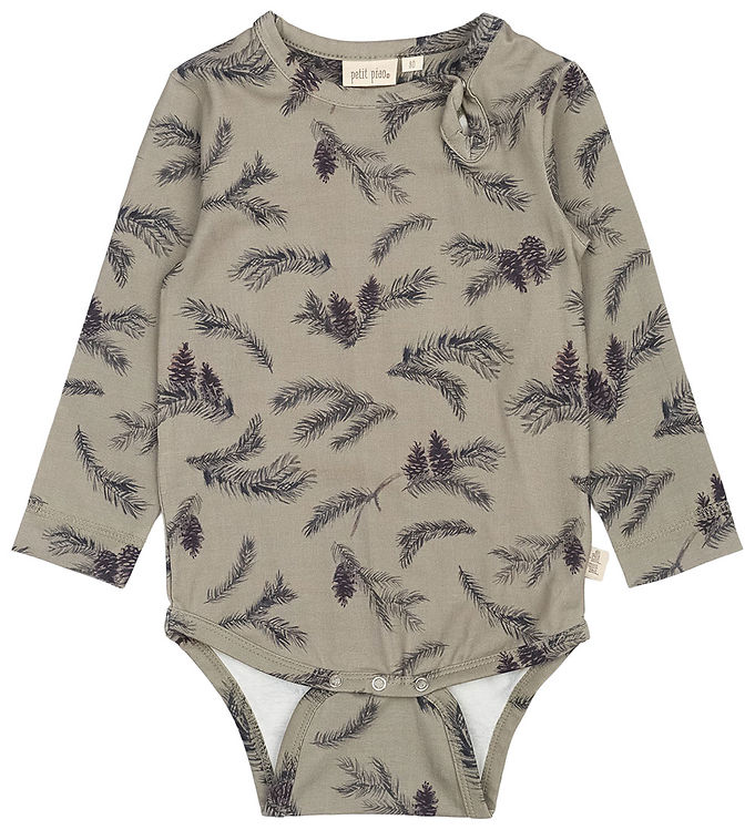 Petit Piao Body Langærmet - Pine