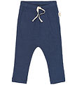 Petit Piao Bukser - Rib - Modal - Dress Blue
