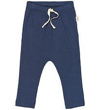 Petit Piao Bukser - Rib - Modal - Dress Blue